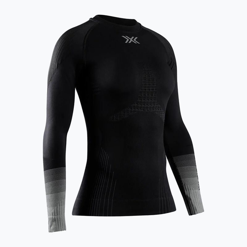 Női Termoaktiv pulóver X-Bionic Invent Graphics LS x black/dark grey