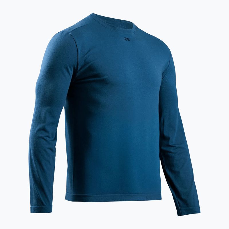 Férfi Termoaktiv pulóver X-Bionic Mightywool Light Shirt neo navy 9
