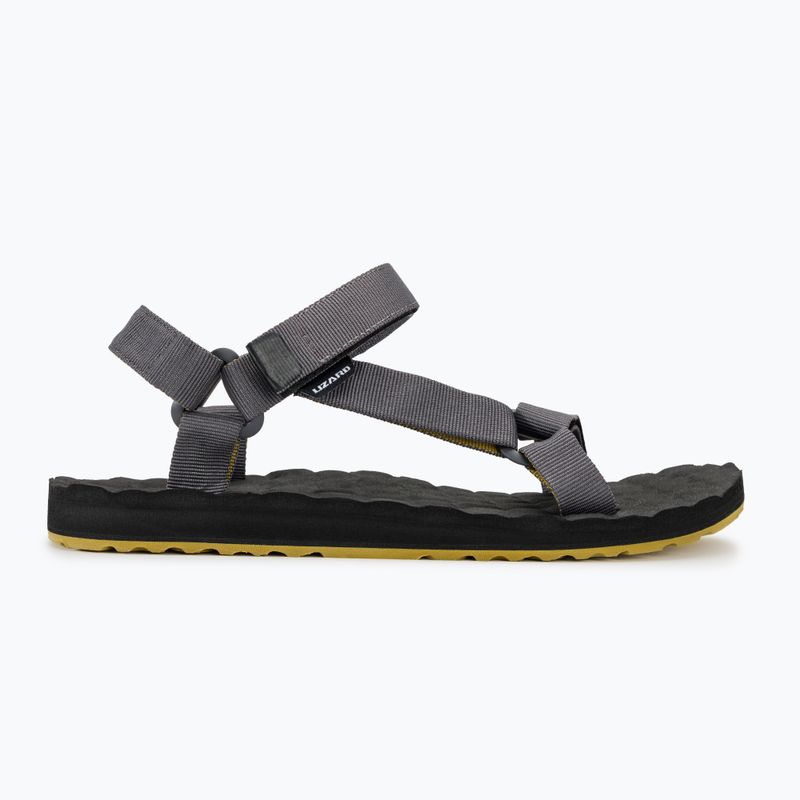 Férfi szandál Lizard Trail plain dark grey 2