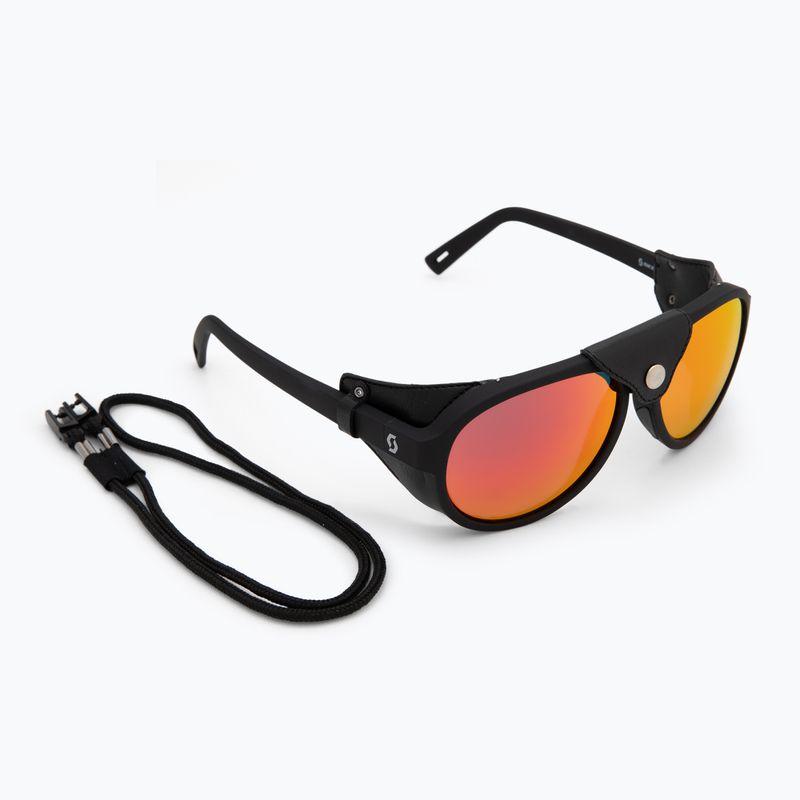 Napszemüveg SCOTT Cervina black/red chrome
