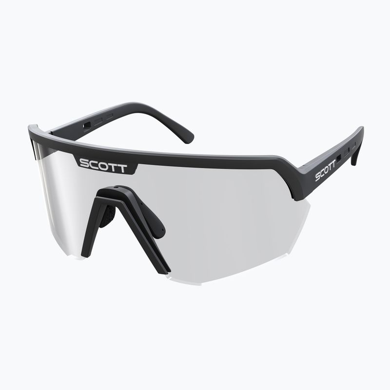 SCOTT Sport Shield black/clear napszemüveg