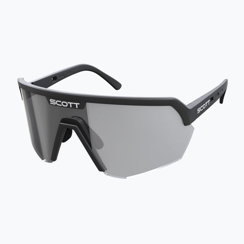 SCOTT Sport Shield LS black/grey light sensitive napszemüveg