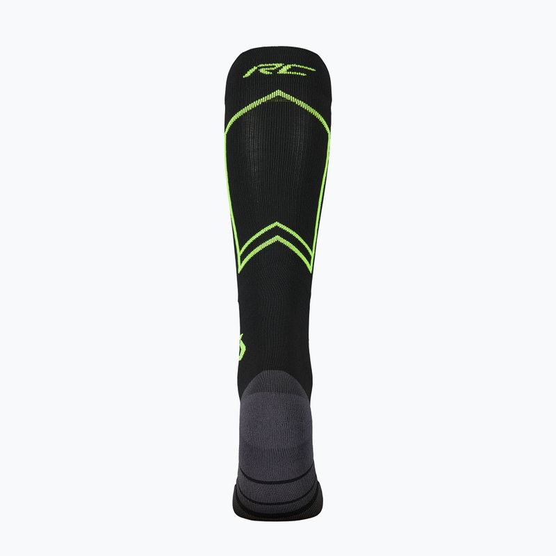 SCOTT RC Compression fekete/biztonsági sárga zokni 2