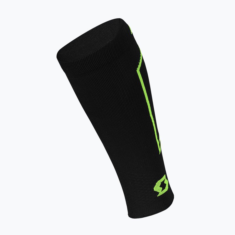 SCOTT RC Compression Calf fekete/biztonsági sárga kompressziós szárak 2