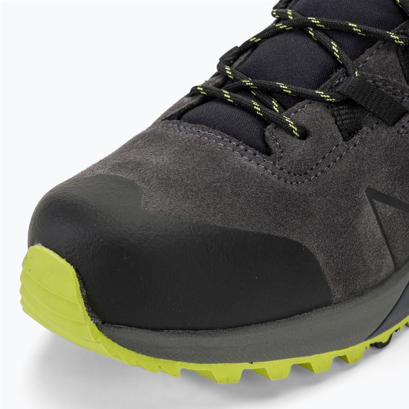 Férfi túracipő Dolomite Croda Nera GTX grey/lime green 7