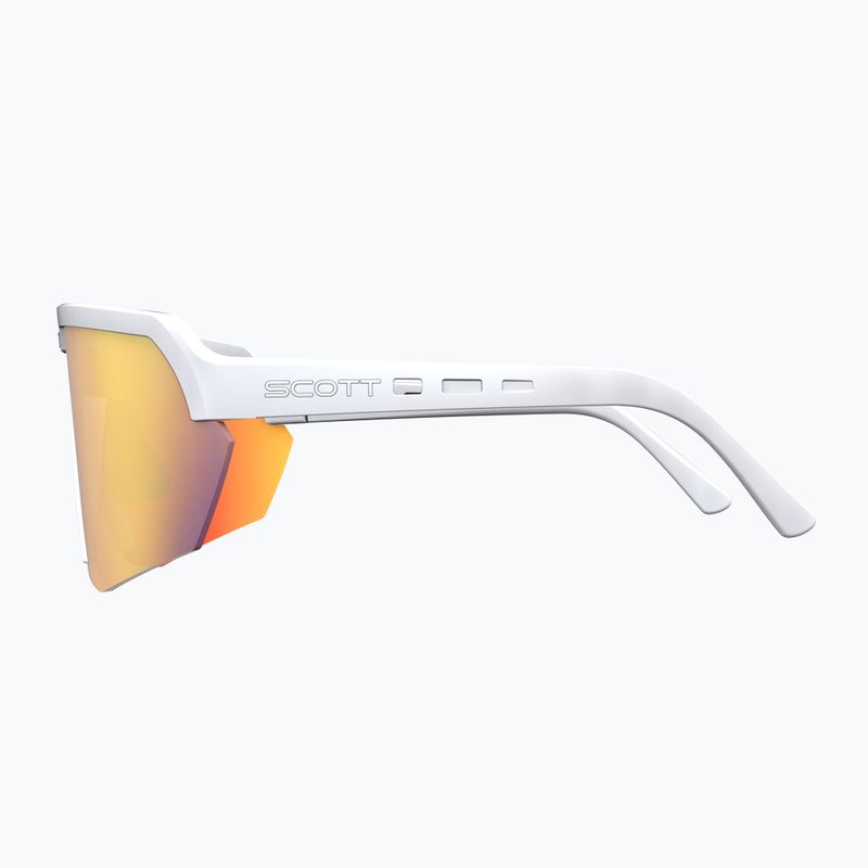 SCOTT Sport Shield white matt/red chrome napszemüveg 3