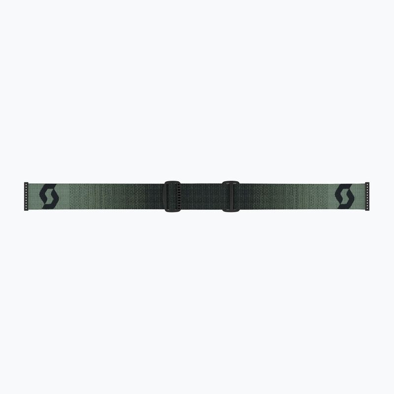 Síszemüveg SCOTT React AMP Pro soft green/black/amp pro white chrome/pro green 6
