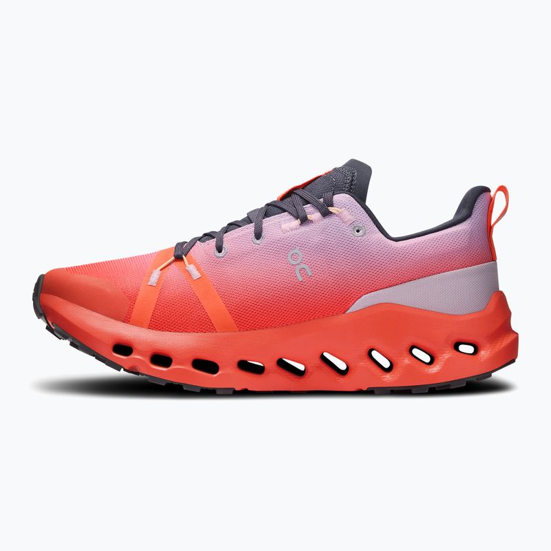 Női On Cloudsurfer Trail vízálló futócipő lila/lángos 10