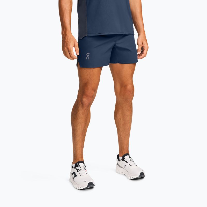 Férfi futó rövidnadrág On Running 5" Lightweight denim/black