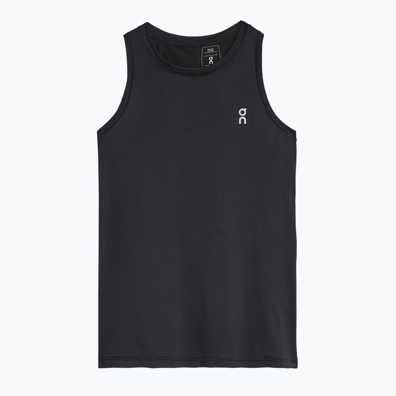 Női futó tank top On Core Tank fekete 6