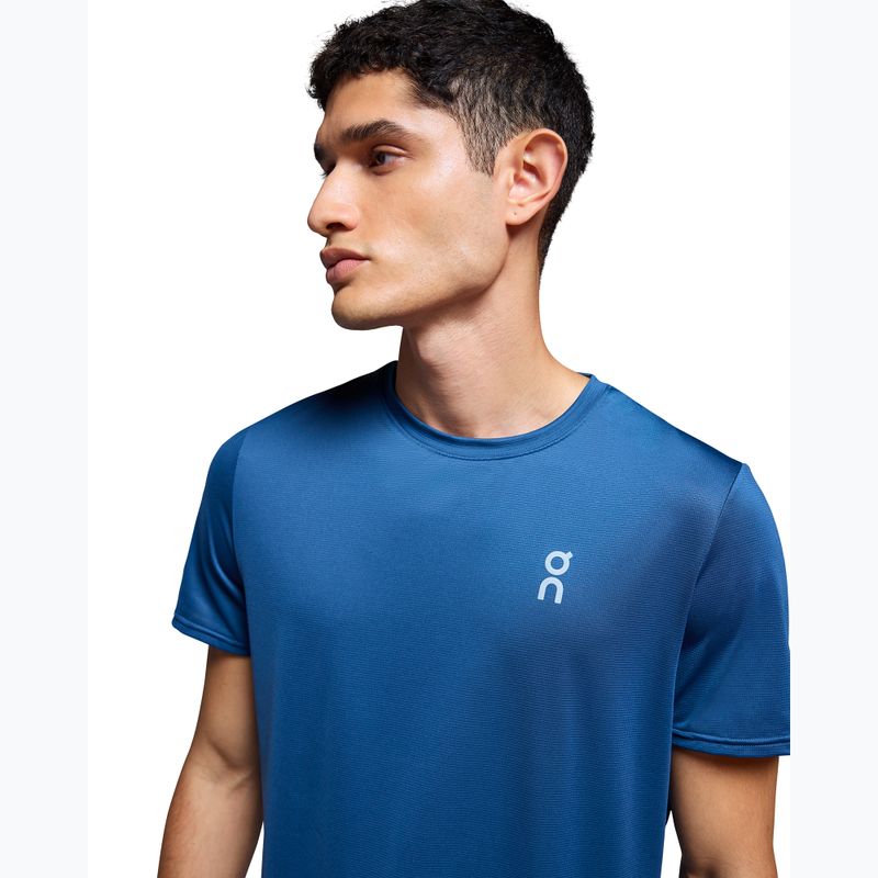 Férfi On Running Core-T denim futópóló 4