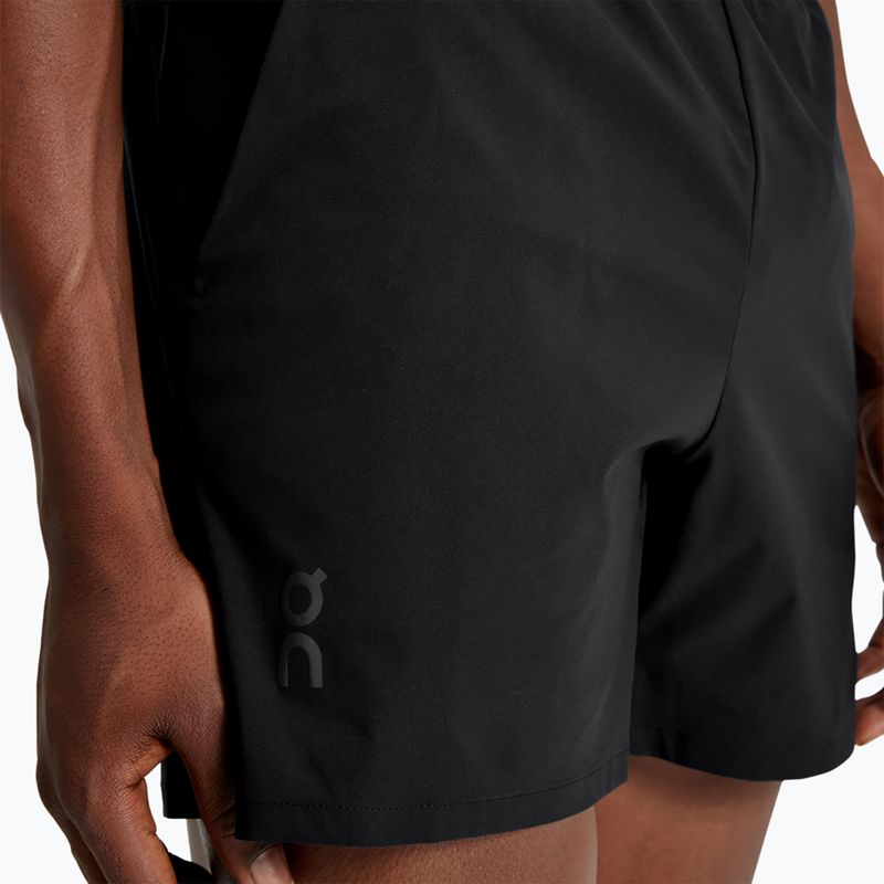 Férfi futó rövidnadrág On Essential black 5