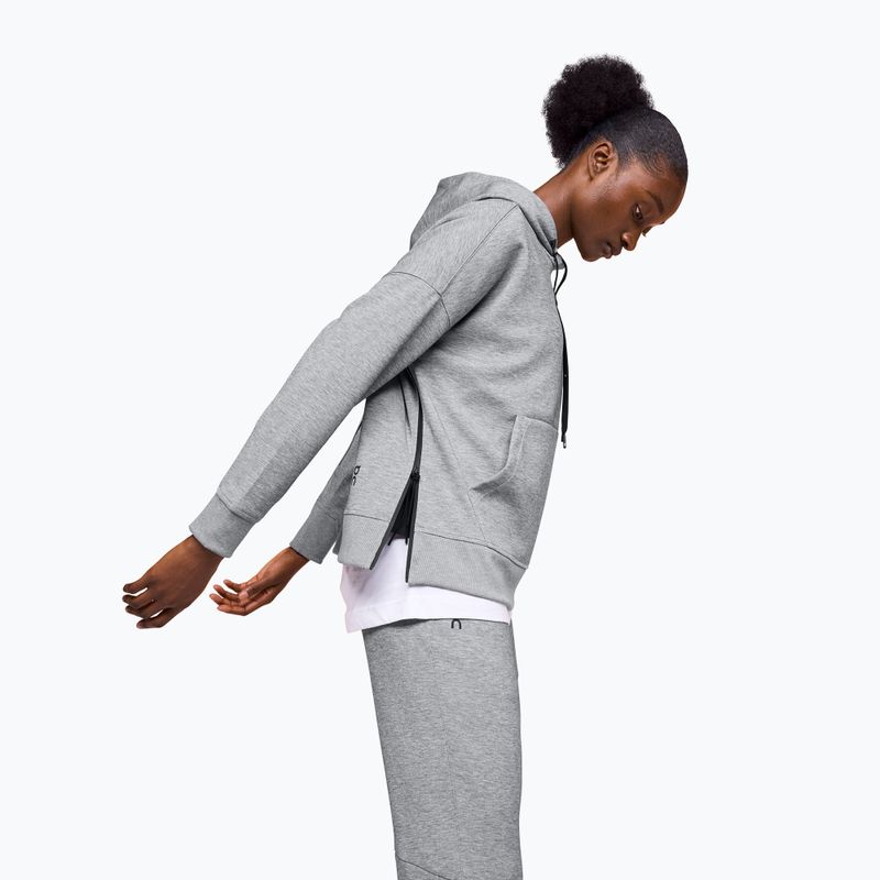 Női On kapucnis pulóver szürke 5