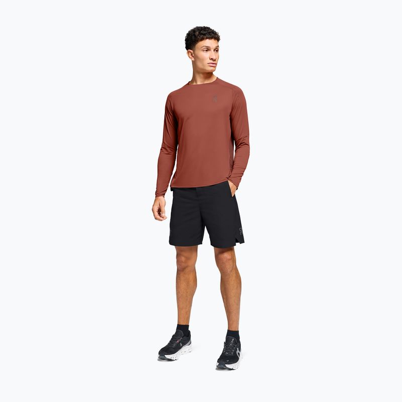 Férfi futó rövidnadrág On Performance Hybrid black 2