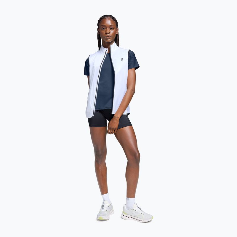 Női futópóló On Performance-T denim/navy 5