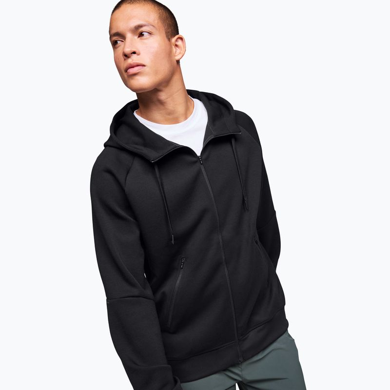 Férfi pulóver On Zipped Hoodie black 4