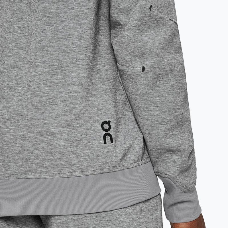 Férfi pulóver On Zipped Hoodie grey 6