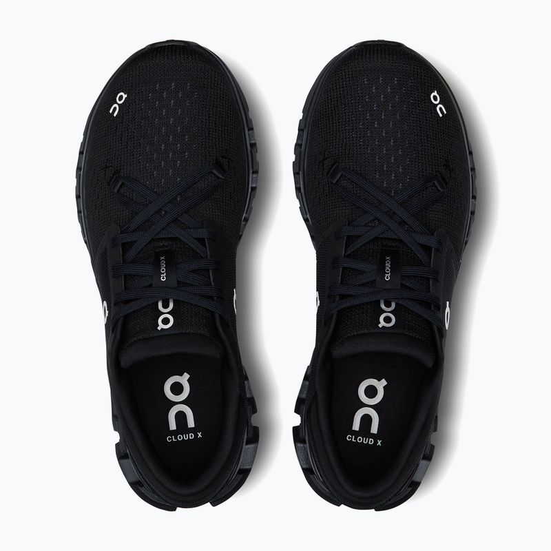 Női edzőcipő On Cloud X 4 black/eclipse 13