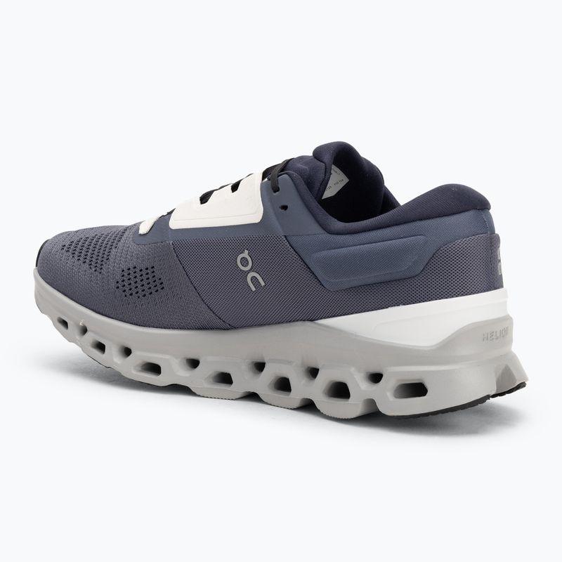 Férfi On Cloudstratus 3 metal/glacier futócipő 3