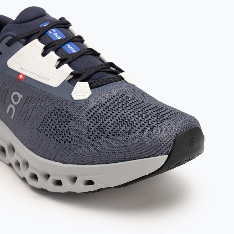 Férfi On Cloudstratus 3 metal/glacier futócipő 7