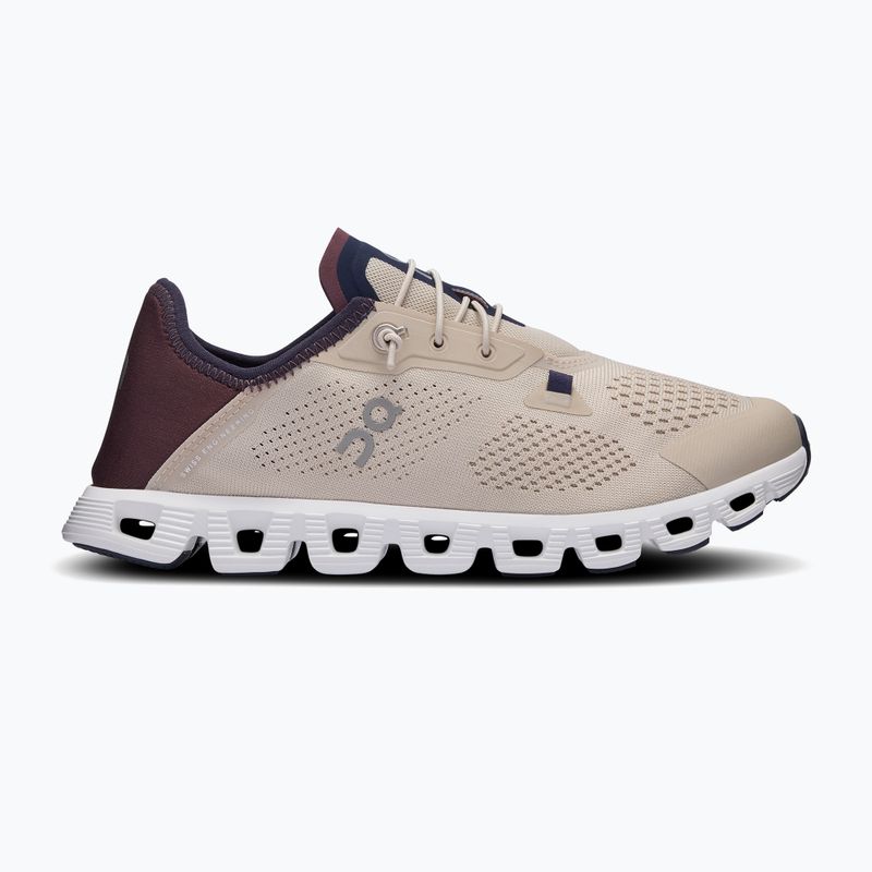 Női On Cloud 5 Coast homok/áfonya cipő 9