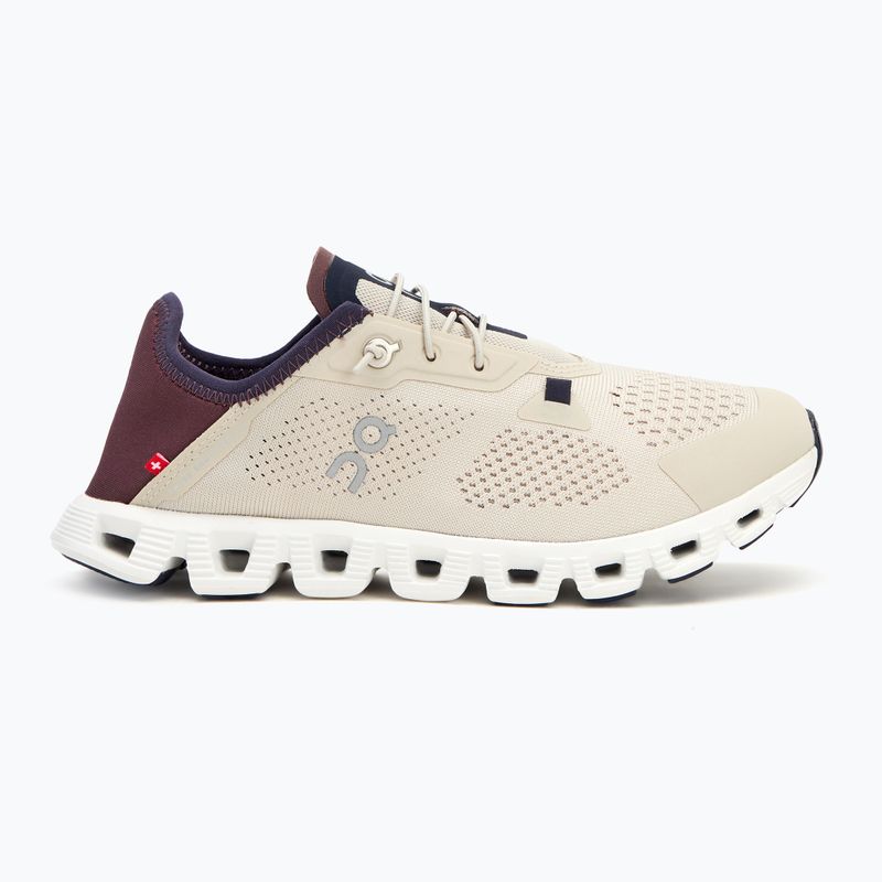 Női On Running Cloud 5 Coast homok/áfonya cipő 2