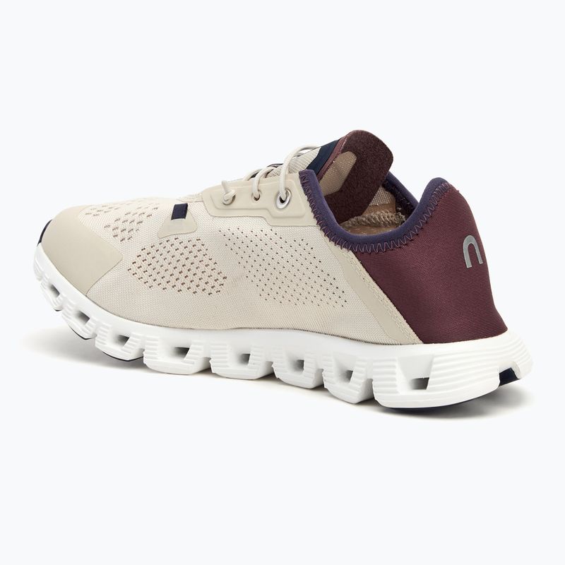 Női On Running Cloud 5 Coast homok/áfonya cipő 3