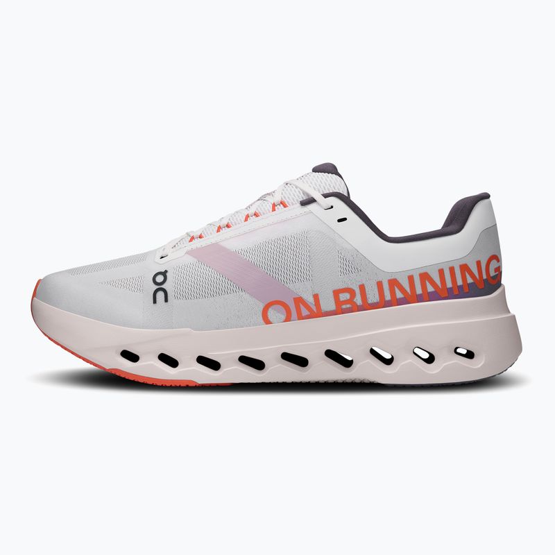 Férfi On Cloudsurfer Next fehér/flame futócipő 10