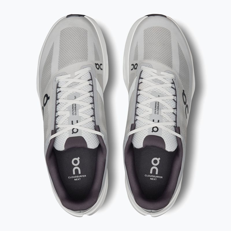 Férfi On Cloudsurfer Next Wide gleccser/fehér futócipő 6