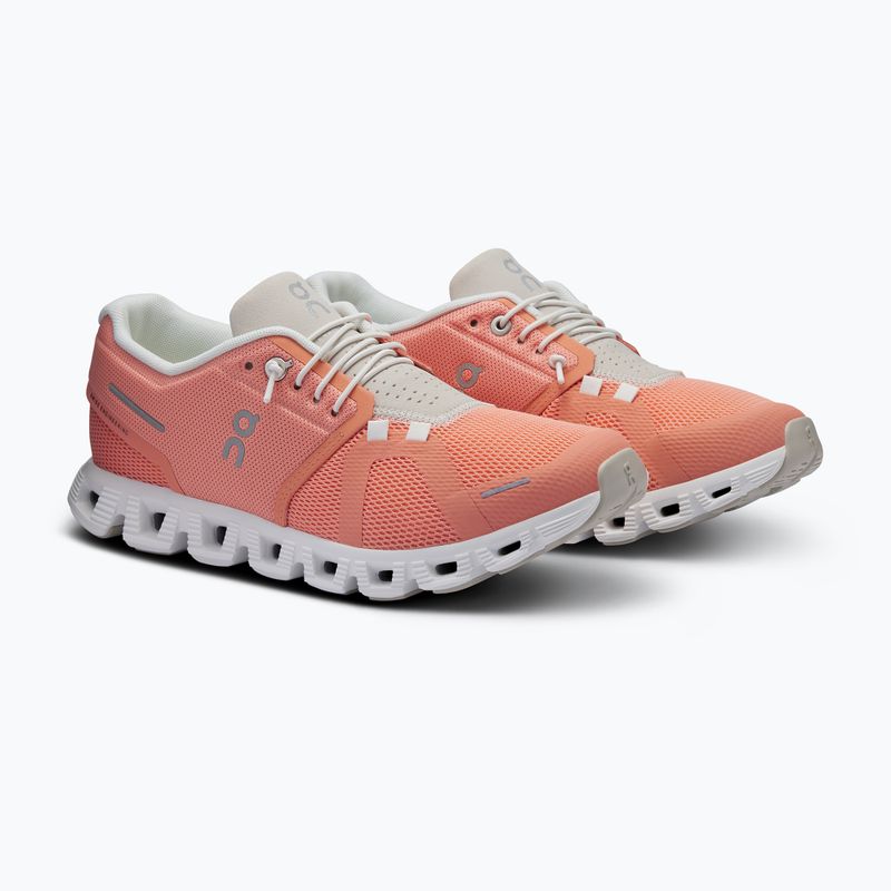 Női futócipő On Cloud 5 flamingó gyöngyház 8