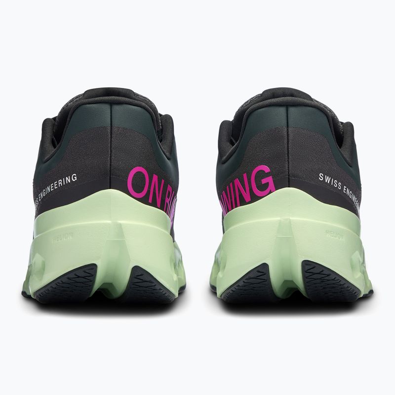 Női On Cloudsurfer Next fekete/lima futócipők 11