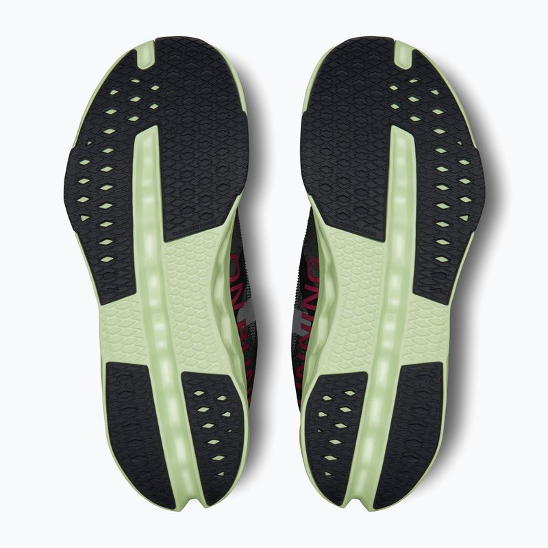 Női On Cloudsurfer Next fekete/lima futócipők 12