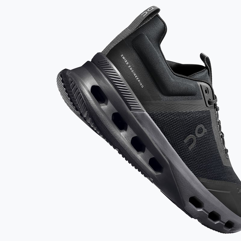 Női edzőcipő On Running Cloudnova X black/eclipse 8