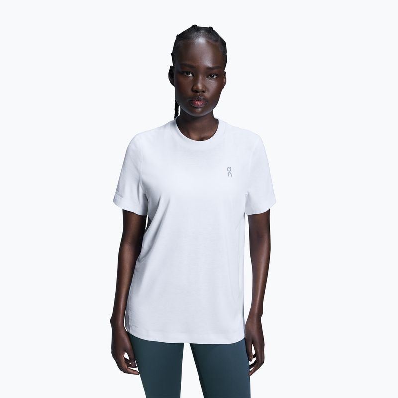 Női edzőpóló On Running Active-T white 3