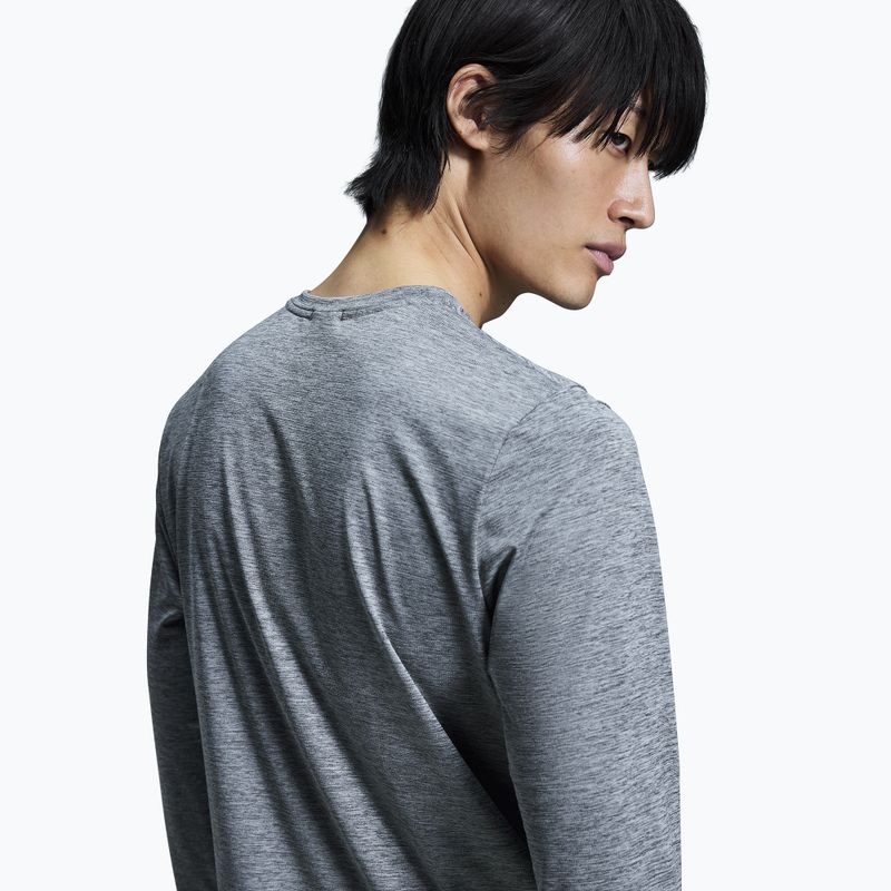 Férfi On Core Long-T heather grey futó hosszú ujjú 6