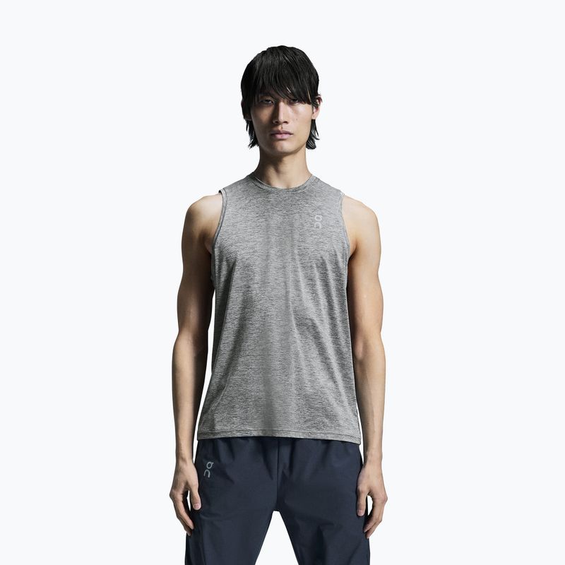 Férfi futó tank top On Running Core Tank heather grey