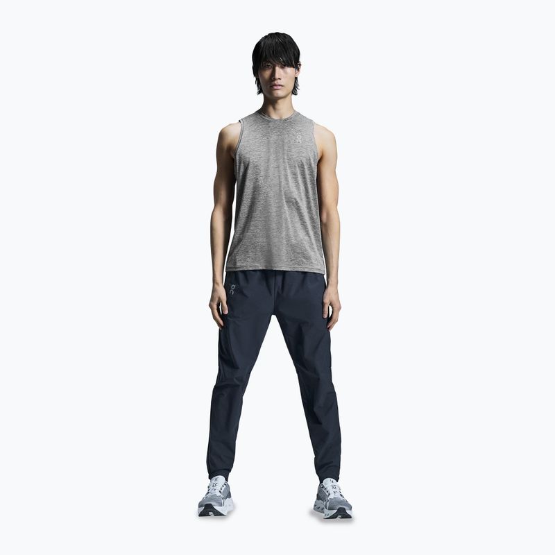 Férfi futó tank top On Running Core Tank heather grey 2