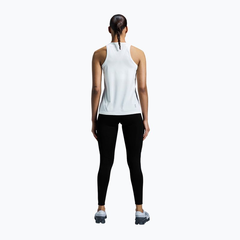 Női futó tank top On Core Tank undyed-white 3
