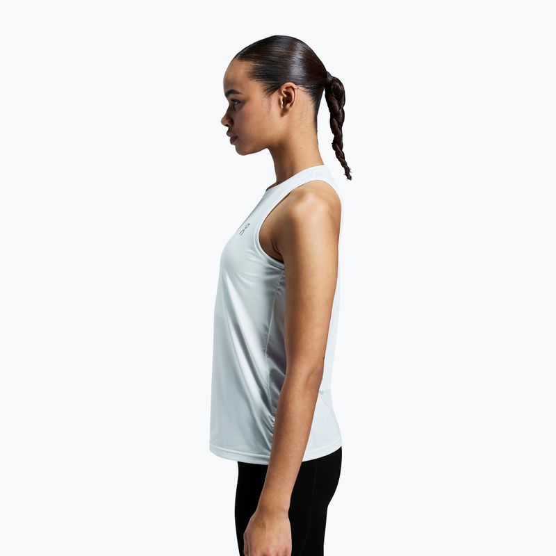Női futó tank top On Core Tank undyed-white 4
