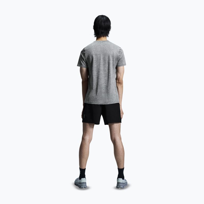 Férfi On Core-T heather szürke futópóló 3