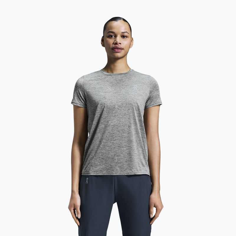 Női futópóló On Running Core-T heather gray