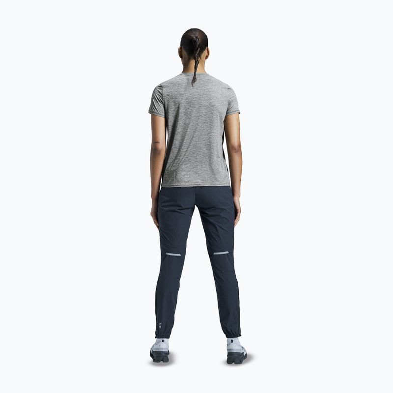 Női futópóló On Running Core-T heather gray 3