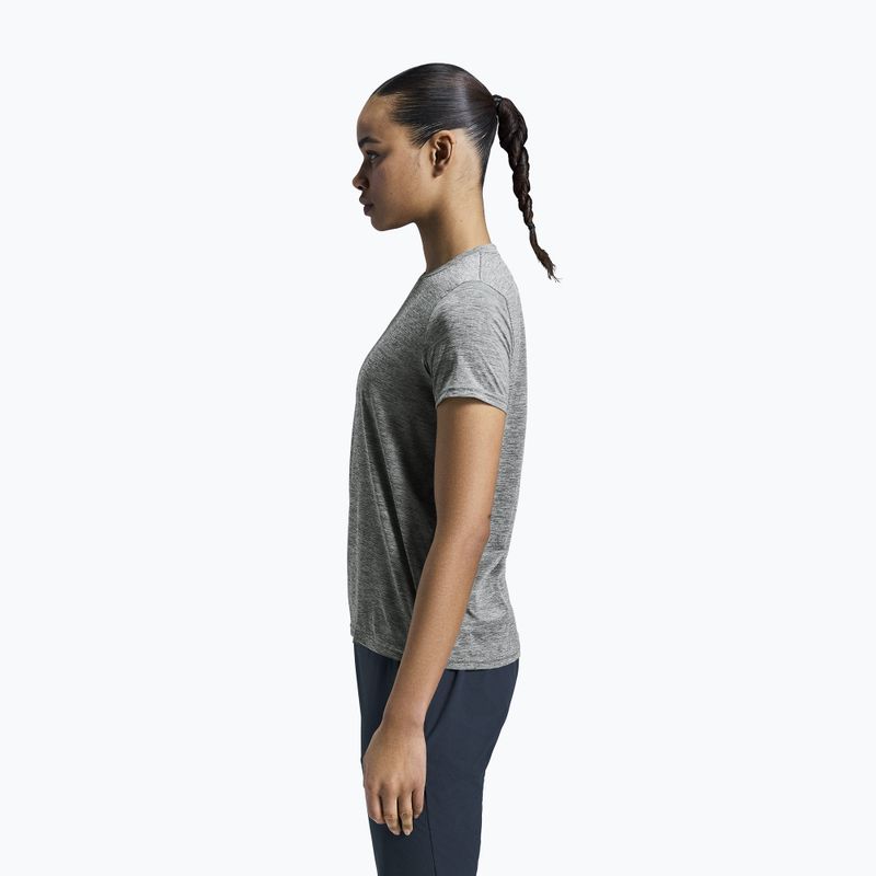 Női futópóló On Running Core-T heather gray 4