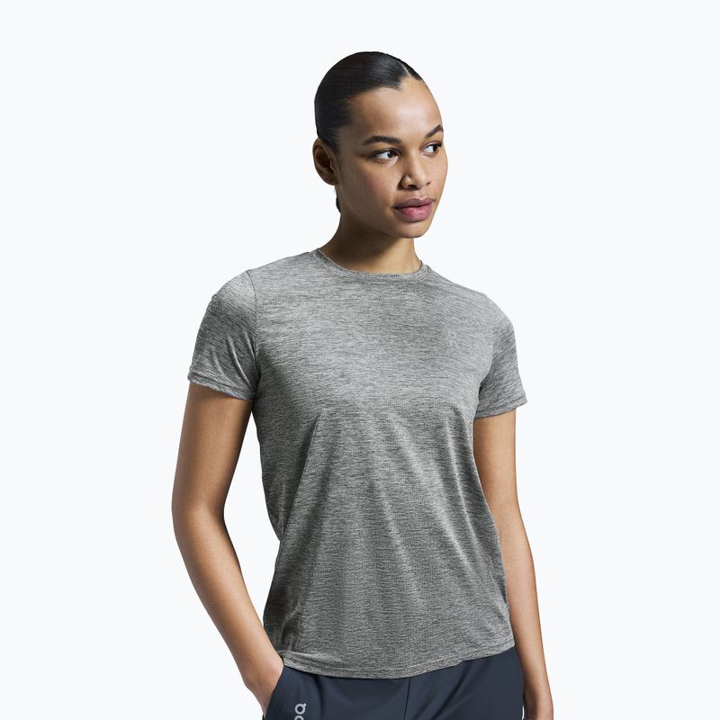 Női futópóló On Running Core-T heather gray 5