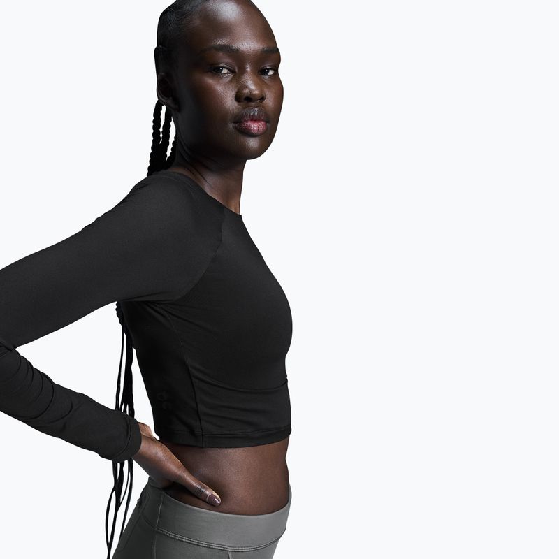 Női futófelső On Movement Long-T Crop black 5