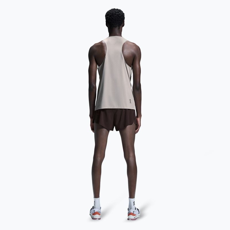 Férfi futó tank top On Race Singlet gyöngyházfényű 3