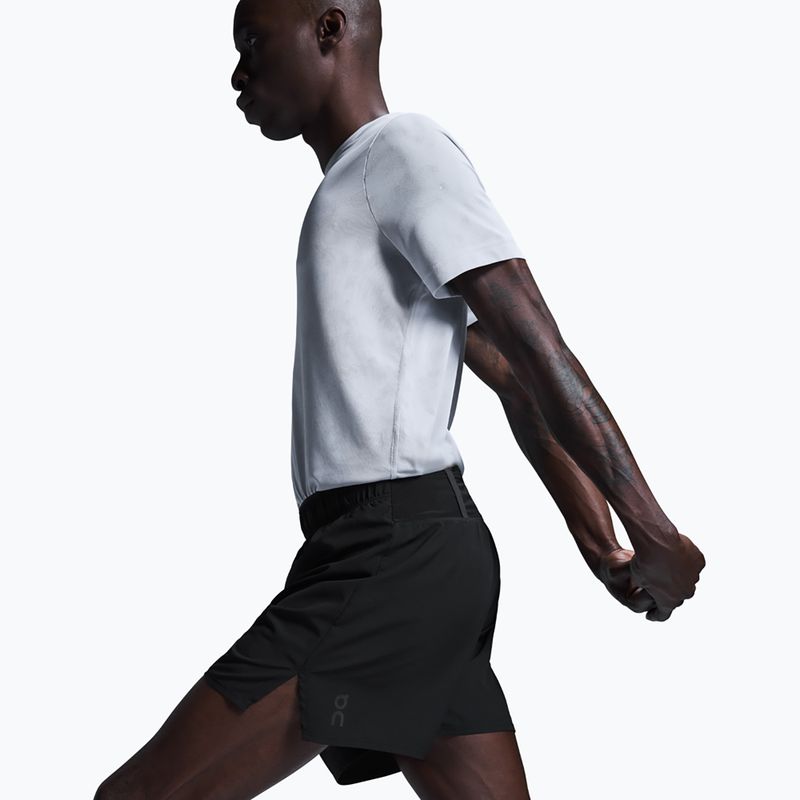 Férfi futó rövidnadrág On Trail black 4