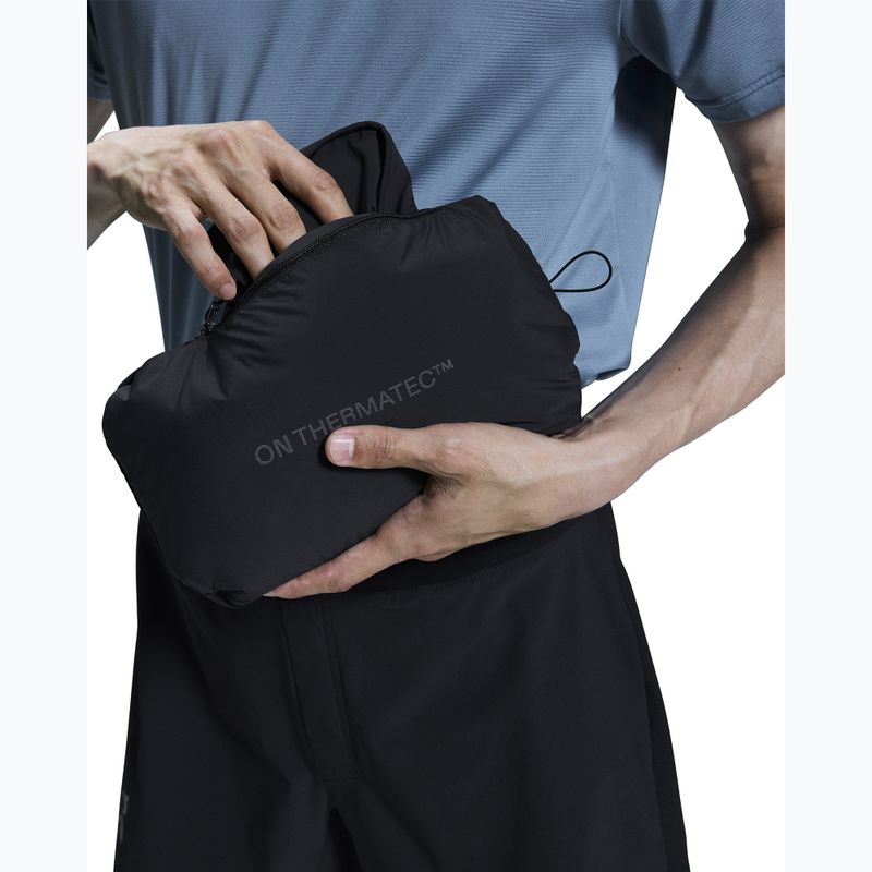 Férfi futó dzseki On Weather Inulated fekete 8