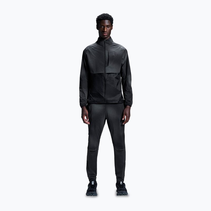 Férfi futónadrág On Running Weather Pants Lumos black 2
