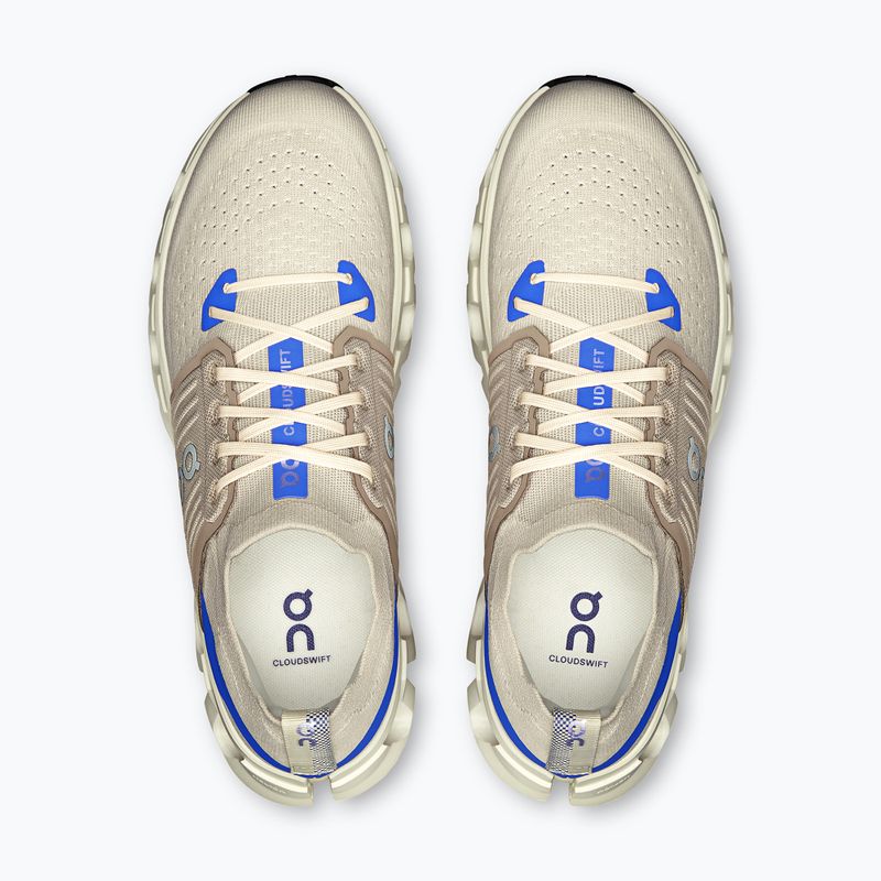Férfi futócipő On Running Cloudswift 4 krém/kobalt 6